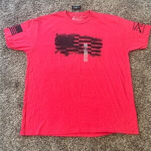 Grunt Style Red Graphic T-Shirt NWT “This We’ll Defend”